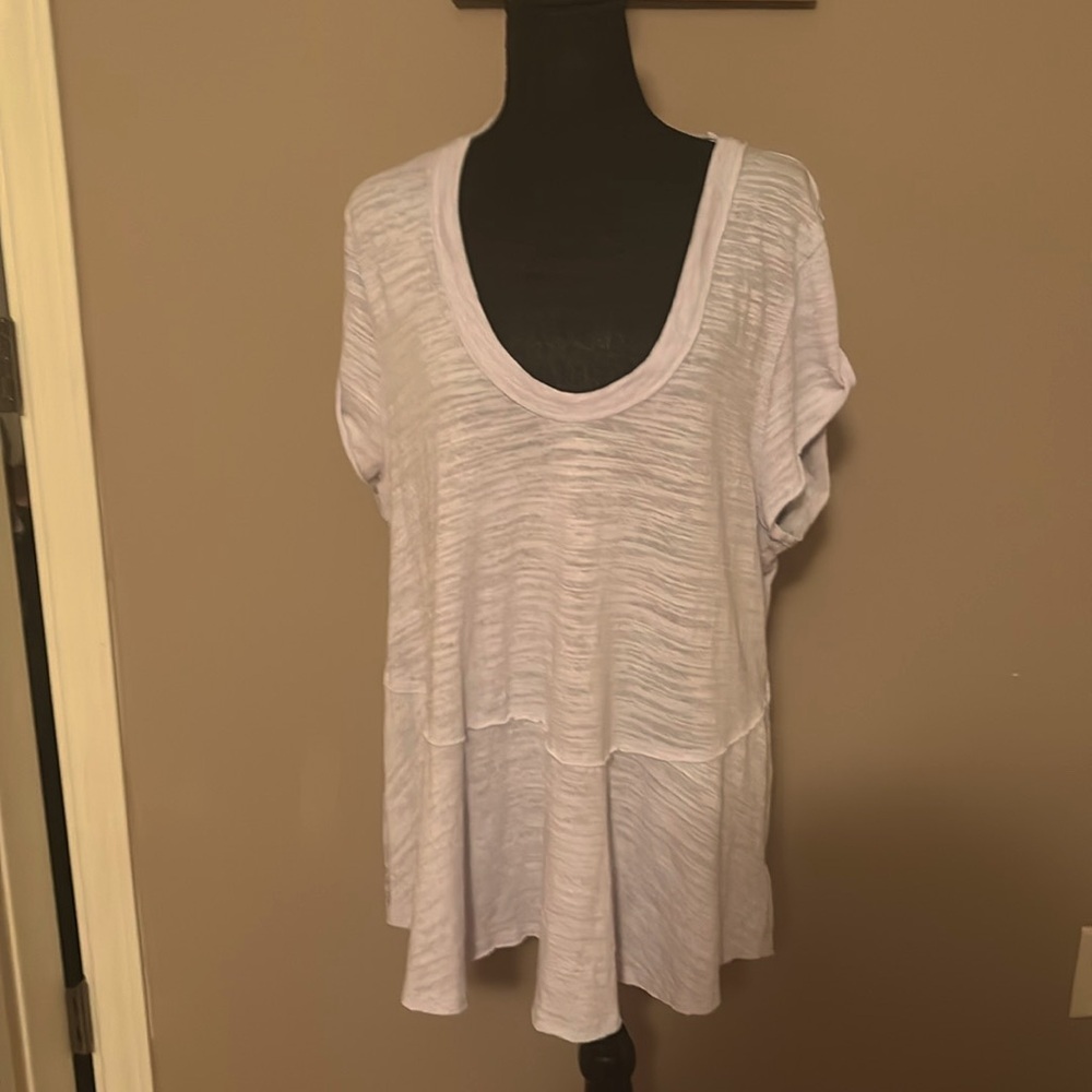 We The Free White Blouse